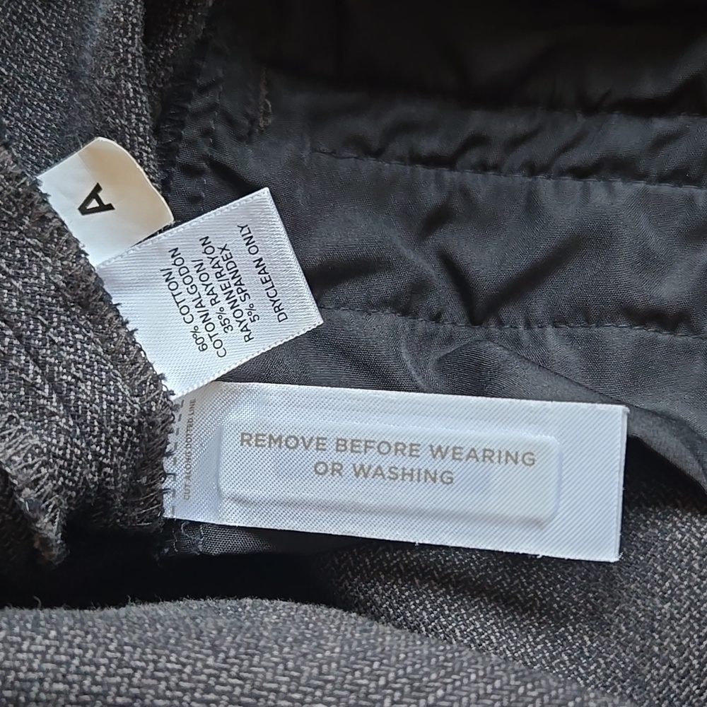 Ann Taylor LOFT Gray Julie Bootcut Bi-Stretch Pants Women’s 10 - Picture 9 of 13